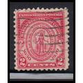 Used 682 2c Massachusetts Fine RA2220