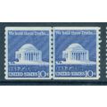 1520 10c Jefferson Memorial Fine MNH CLP B0465