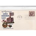 United States 1953 Ohio Statehood FDC Chillicot...