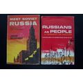 Russia & Russian People 1960's Hardcover Book Set