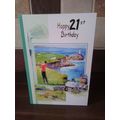 21st Birthday Card - ( CHEAP COLLECTION ONLY CA...