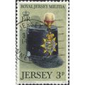 JERSEY, Royal Jersey Militia Headwear, grey 197...
