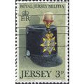 JERSEY, Royal Jersey Militia Headwear, grey 1972, 3p