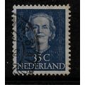 NETHERLANDS 1949 35c BLUE QUEEN JULIANA SG 692 ...