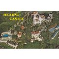 Hearst Castle, CA - Lot of 4 - Postcards & Stam...