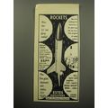 1967 Estes Astron Alpha Model Rocket Advertisement