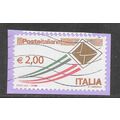 ITALY 2 Euros Envelope flying used