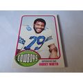 1976 Topps Football Card # 044 Harvey Martin Ve...