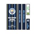 Table Football Subbuteo Box Label Manchester Ci...