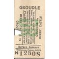 Manx Electric Railway Edmondson Ticket - Groudl...