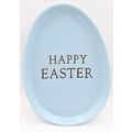 Oval Happy Easter Dish Pastel Blue 2.7 CM Ceram...