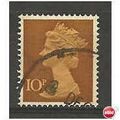 X885 10p Orange-Brown and Chestnut (2 bands).Fi...