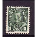 CANADA 1935 1c GREEN SG 341 FINE USED #2