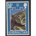 1971 Gibraltar Sg284 50p modern view fresh mint...