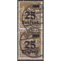 GERMANY REICH [1923] MiNr 0283 ( O/used ) [01] 2er
