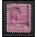 Used 831 50c Howard Taft Just Clears KA8391