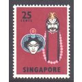 Singapore Scott 91 - SG108, 1968 Elizabeth II 2...
