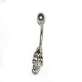Belly Ring Jewelry with movable Skull pendant 3...