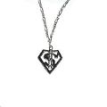 Silvertone Hip Hop Dollar Sign $ Pendant on Fig...