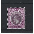 SouthernNigeria.SG51 6d Dull and Bright Purple....