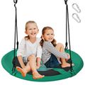 40 Inches Saucer Tree Swing Round with Adjustab...