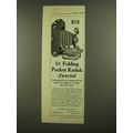 1908 Kodak 1A Folding Pocket Kodak Special Came...