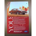 1981 Chevrolet Monte Carlo Car Ad - Engage the Mind
