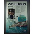 1981 Exxon Oil Ad - Cindi Tate Deepwater Oil