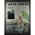 1981 Exxon Oil Ad - Dale Silcox Bringing Alaskan Oil