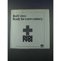 1981 Red Cross Ad - Ready for a New Century