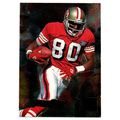 1995 Fleer Metal Jerry Rice # 174 HOF