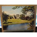 INVERARAY CASTLE AND RIVER ARAY unused postcard...