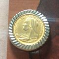 1/2 Sovereign Jewellers copy mounted In a Metal...