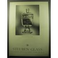 1950 Steuben Glass Kentucky Bowl Advertisement