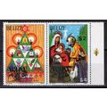 ZAYIX Belize 536 MNH Christmas Holy Family 0830...
