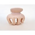 Nude pink octopus hair claw clip for thick hair