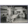 vintage postcard Langeais Chateau Dining Room
