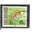 Tanzania QE11 1967 40c Black Spotted Sweetlips ...