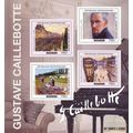 CENTRAL AFRICA 2015 SHEET MNH CAILLEBOTTE ART P...