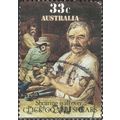 AUSTRALIA, Shearing Over, brown 1986, 33c, #3