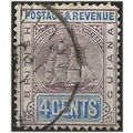 British Guiana 1889 SG195 4c Dull Purple & Ultr...
