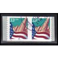 Used 3281 33c U.S. Flag Over City Fine CNP Left...