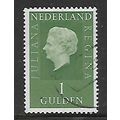 NETHERLANDS 1969 1G GREEN QUEEN JULIANA SG 1078...