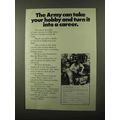 1971 U.S. Army Ad - Take Hobby Turn Into A Career