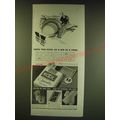 1938 Kool Cigarettes Ad - Keeps you kool as a dip in a pool
