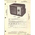 AIRCASTLE model 90121 9012W 4 tube AM radio Sam...