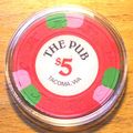 The Pub $5. Casino Chip - Tacoma, Washington - ...