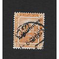 Egypt 1915 3m orange surcharged " 2 milliemes "...