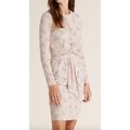 MARKS & SPENCER COLLECTION Printed Tie Front Bo...