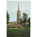 Parish Church Louth Postcard posted 1983 VGC